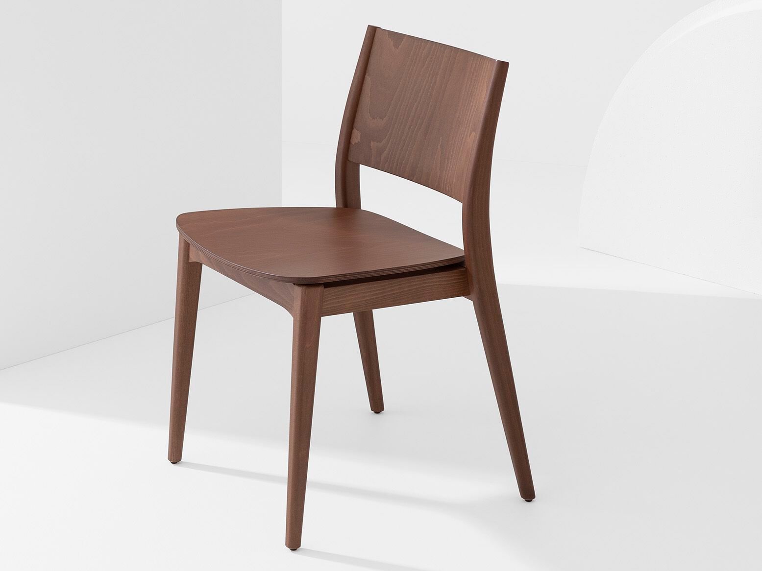 Штабелируемый стул из бука Billiani Blazer ARCH-00075355 - Вид №1