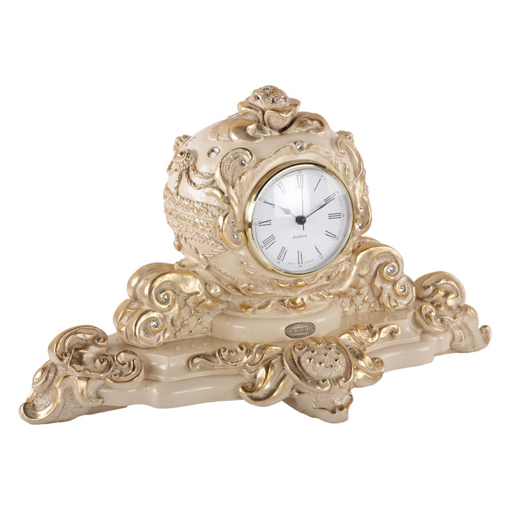 42017 Часы настольные Райское яблоко Айвори BOGACHO 4627138242636 - Вид №1