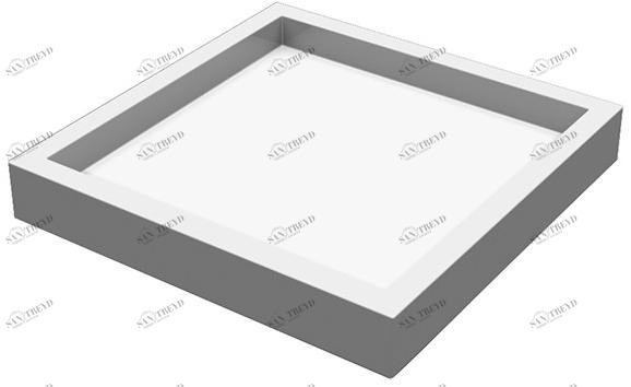 Vallvé Квадратный лоток для смолы Square 0080011