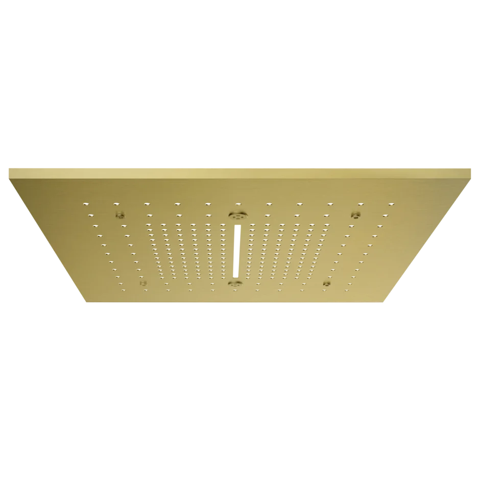 Насадка для душа 57016 716 Gessi Afilo PVD С ЗОЛОТОЙ ЩЕТКОЙ 57016716