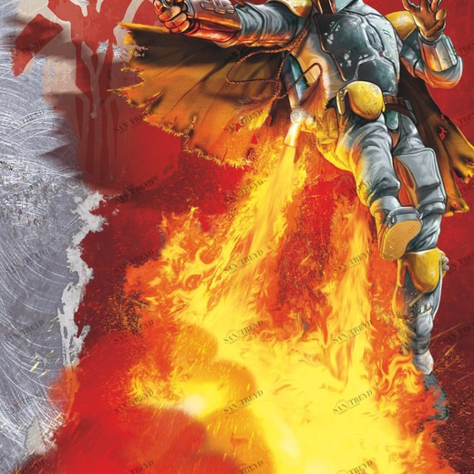 4-440-STAR-WARS-Boba-Fett Фотообои Komar Disney 2.54х1.84 м 4440STARWARSBOBAFETT