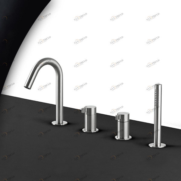 Смеситель для ванны сталь матовая TOOX Radomonte TXQ16S