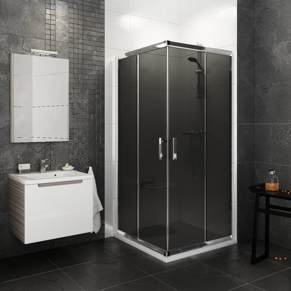 BLRV2K-120 сатин + стекло Грапе Ravak 1XVG0U00ZG - Вид №1