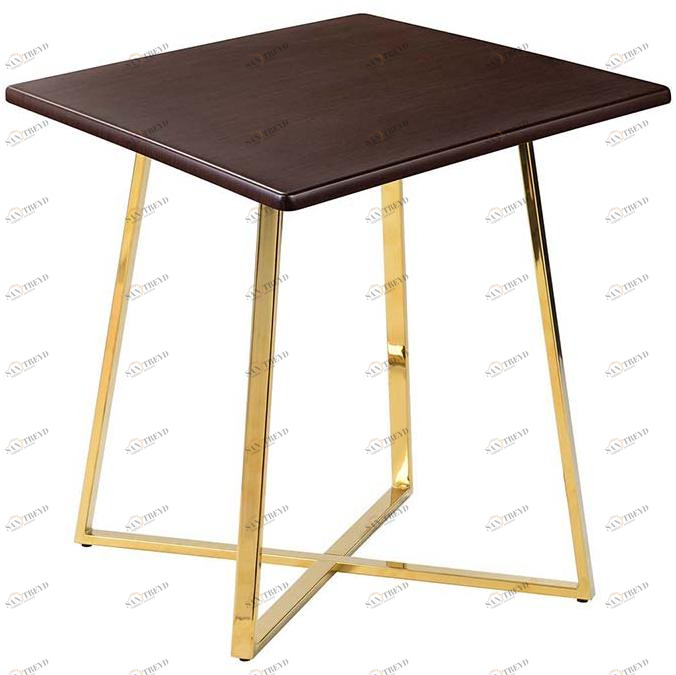 30552 Стол Haku Gold 80x80 венге R-HOME 980404 + 170505wenge