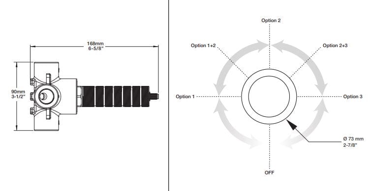 Термостатический набор для душа с душем BARIL PRO-3701-74 ARCH-00116243 - Вид №2