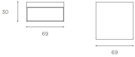 EPÒNIMO Квадратный пуф из ткани Casentino Gotham Gt 006 - Вид №4