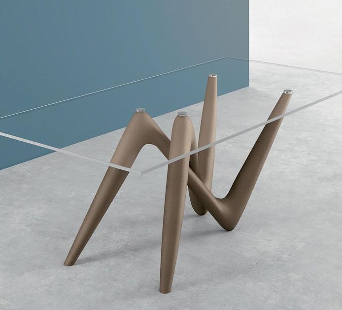 Italy Dream Design Прямоугольный стол из закаленного стекла sun-id-1515791 - Вид №1