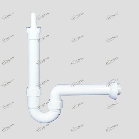 SANIT 31301000000 SANIT Труба ловушки G1 1 / 2х40 со сливным шлангом 