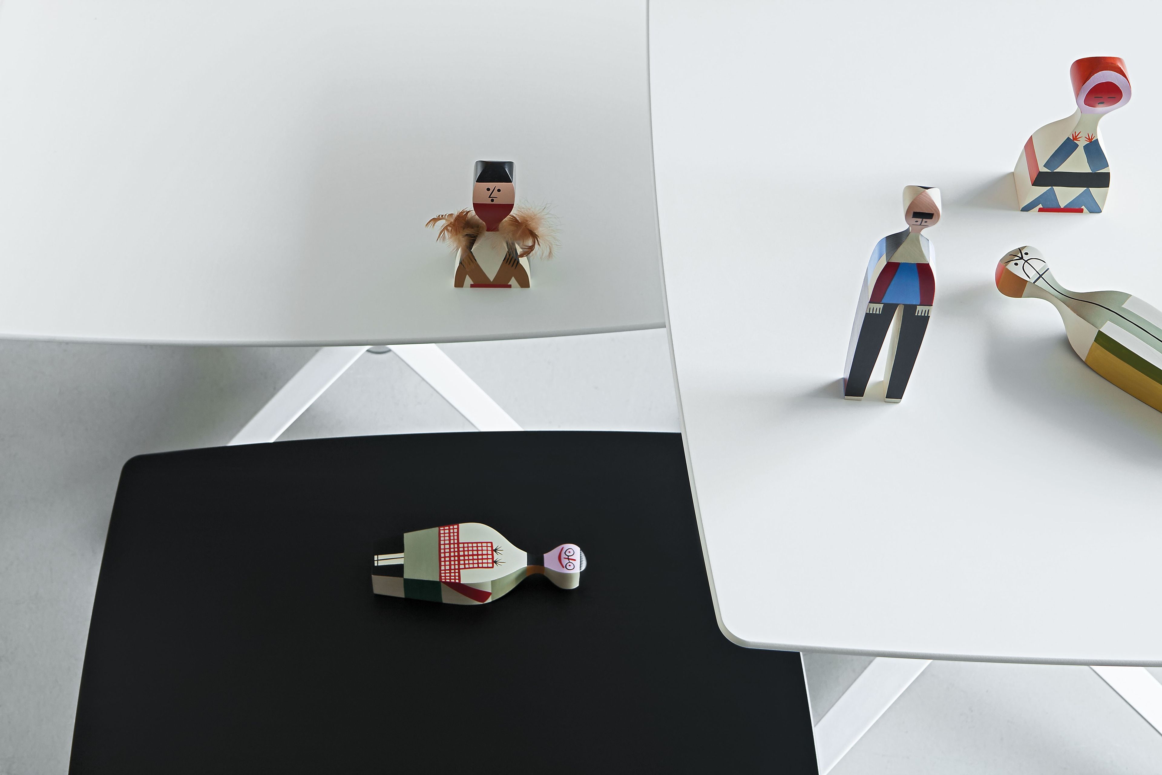 Высокий стол из стали и дерева со спицевым основанием Nahu Лотос ARCH-00029978 - Вид №2