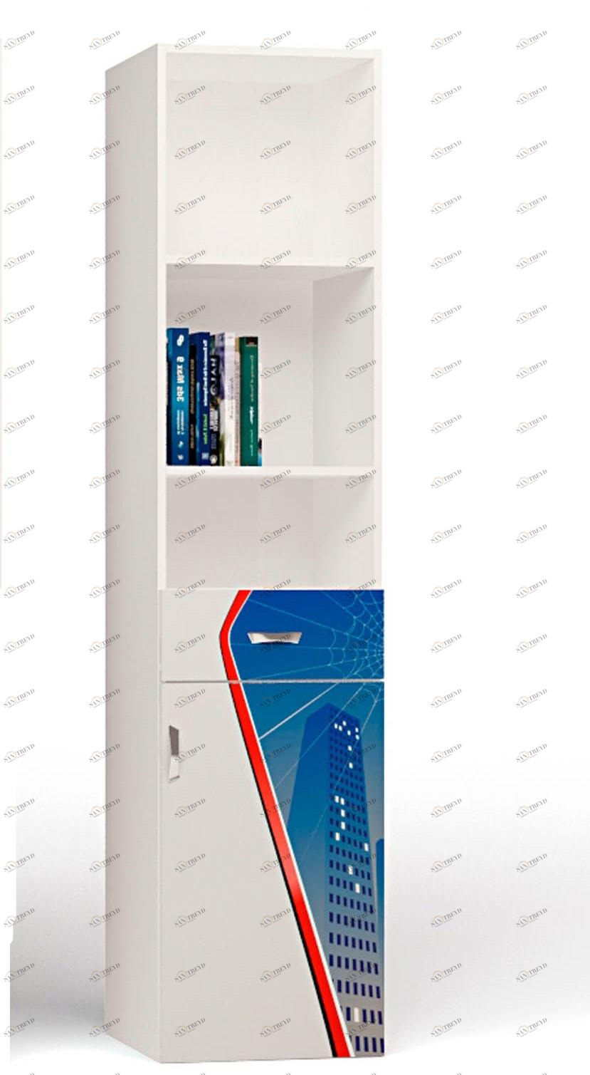 Стеллаж узкий ABC-KING Человек паук правый 4631147958624