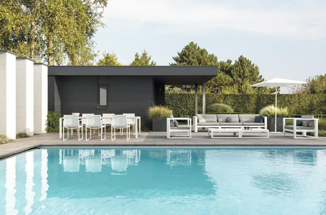 MNST1174 Обеденный стол pcsts lava 212,5см x 105см Manutti Trento - Вид №7