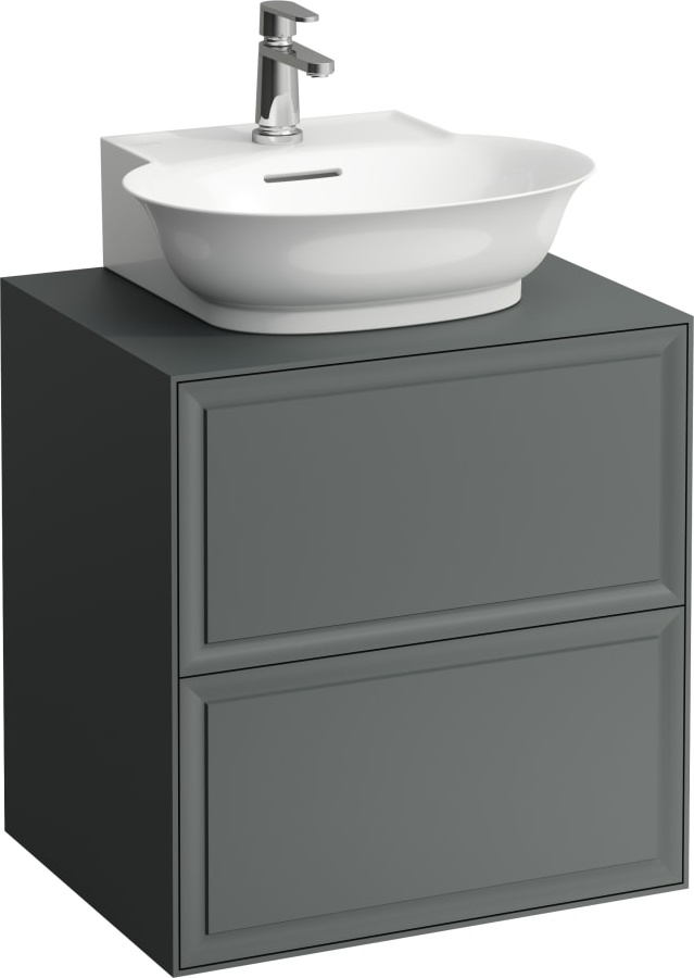 H4060040856311 Шкафчик 600, 2 ящика, совместим с мини-раковиной 816852 LAUFEN PRO