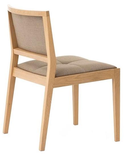 Andreu World Стул из бука с обивкой Manila Si2016 - Вид №1