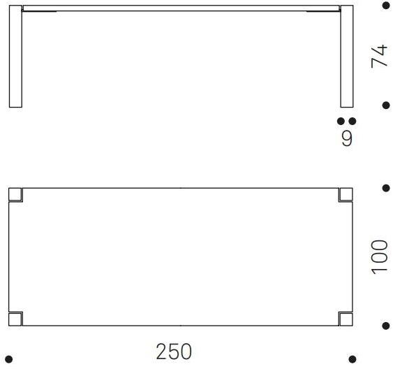 FIORONI Прямоугольный стол из массива дерева sun-id-1371846 - Вид №5