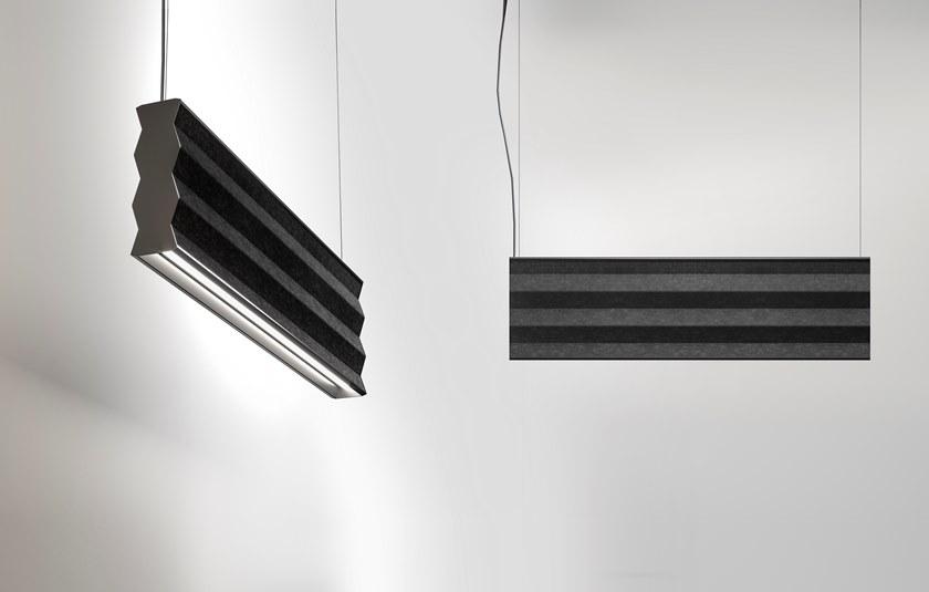 PANZERI Звукопоглощающий подвесной светильник Zigzag sun-id-1385096 - Вид №2