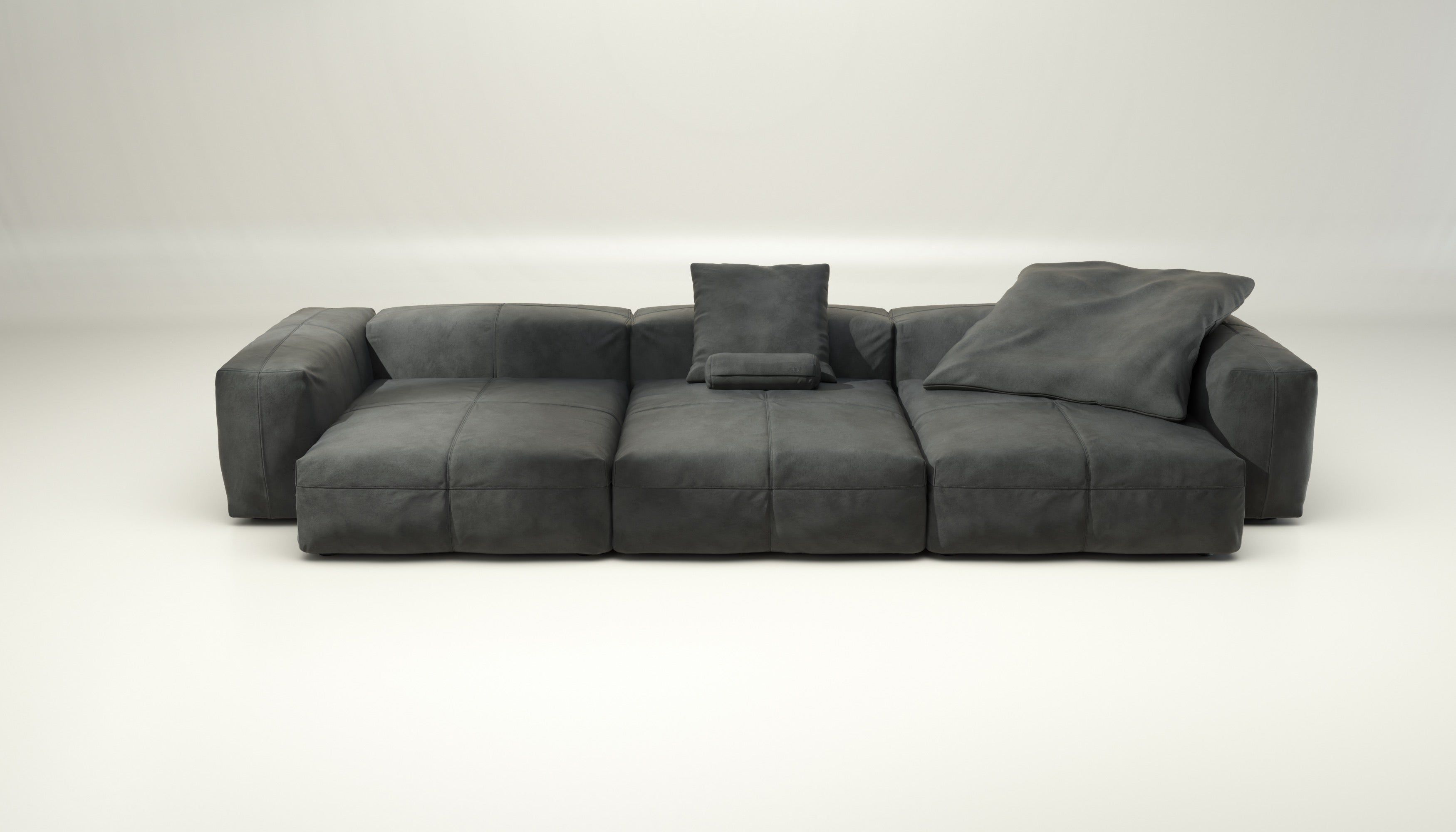 Кожаный модульный диван vetsak Leather ARCH-00123385 - Вид №8