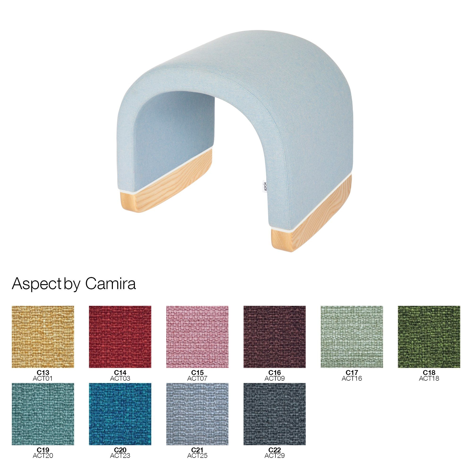 Низкая ткань мягкий стул Askia NOMAD ARCH-00032313 - Вид №18