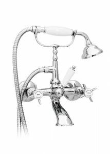 Gentry Home Смеситель для раковины Style на три отверстия с всплывающей пастой Ascot  GH102605