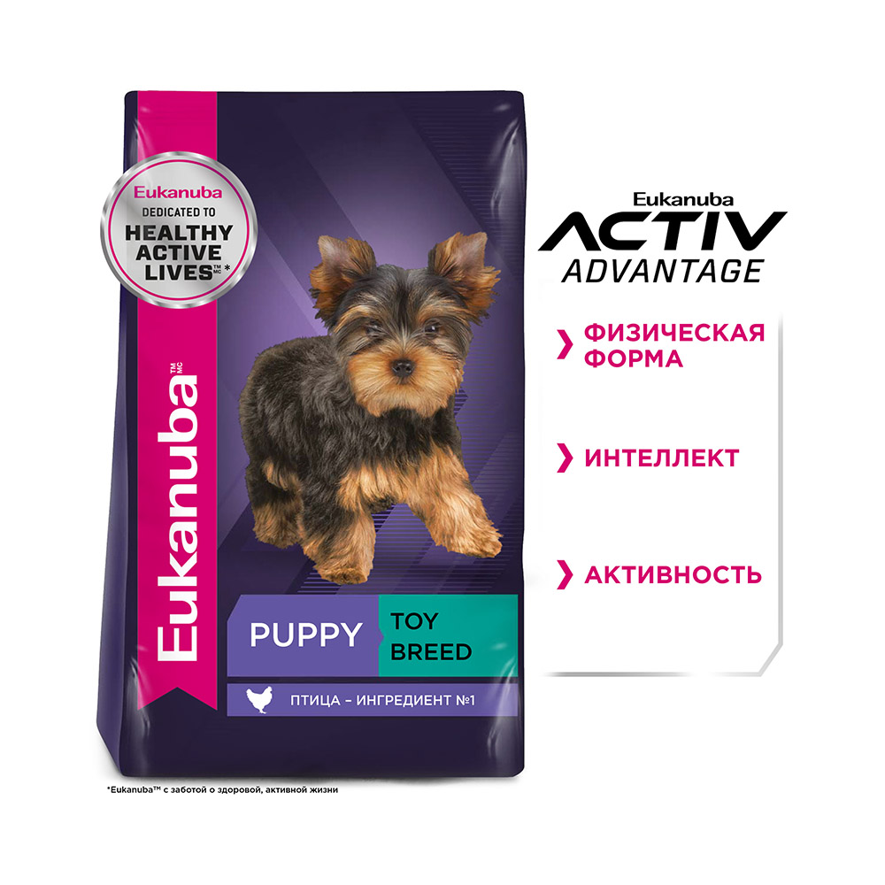 ПР0033544 Корм для щенков для миниатюрных пород сух. 500г Eukanuba  - Вид №6