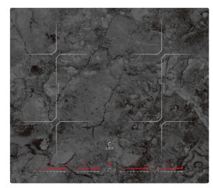 9156748 Индукционная варочная поверхность LEX EVI 640-1 F DS