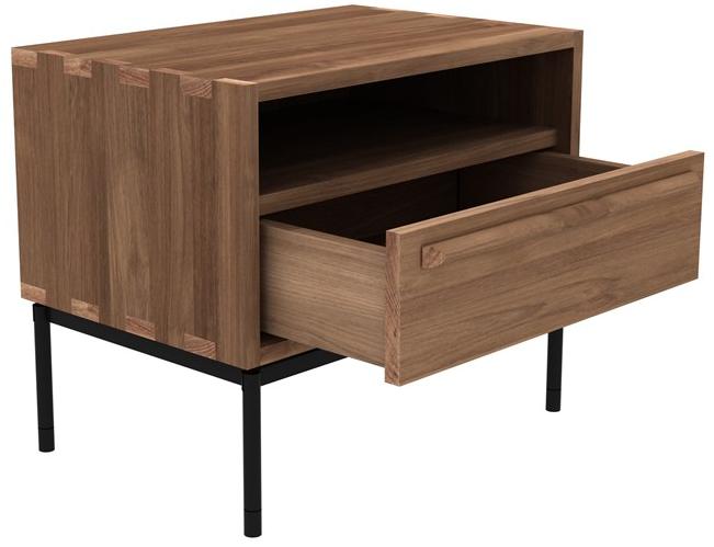 Ethnicraft Прямоугольная тумбочка из тика Hp 15048 - Вид №2