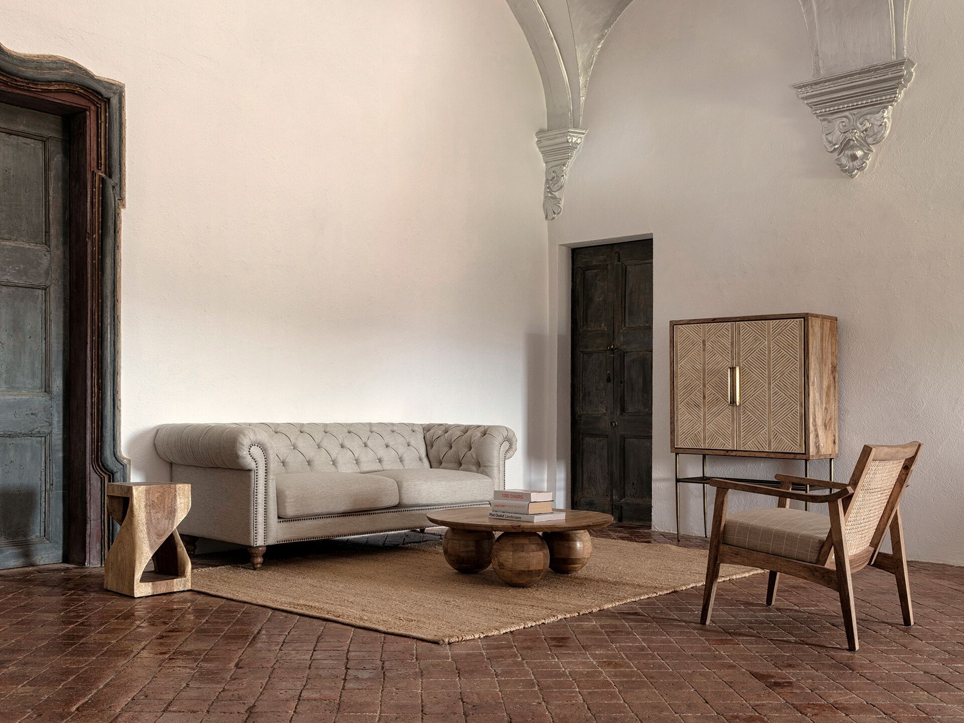 Сервант из манго с распашными дверцами Vical Home Laugna ARCH-00007198 - Вид №4