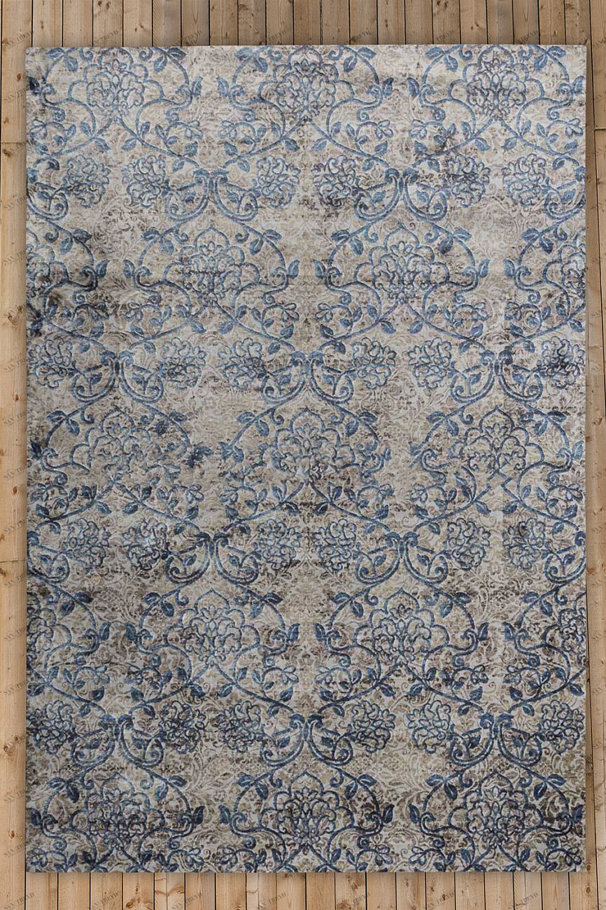 Ковер Vintage 895145989 100x140 DOLLY CAPRETS MATRIX 155574 Серый;голубой