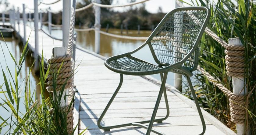 Fermob Садовое кресло из алюминия Sixties 1701 - Вид №3