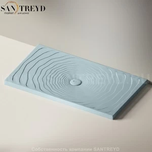 Flaminia WATER DROP Душевой поддон 140 см голубой DR140.5014