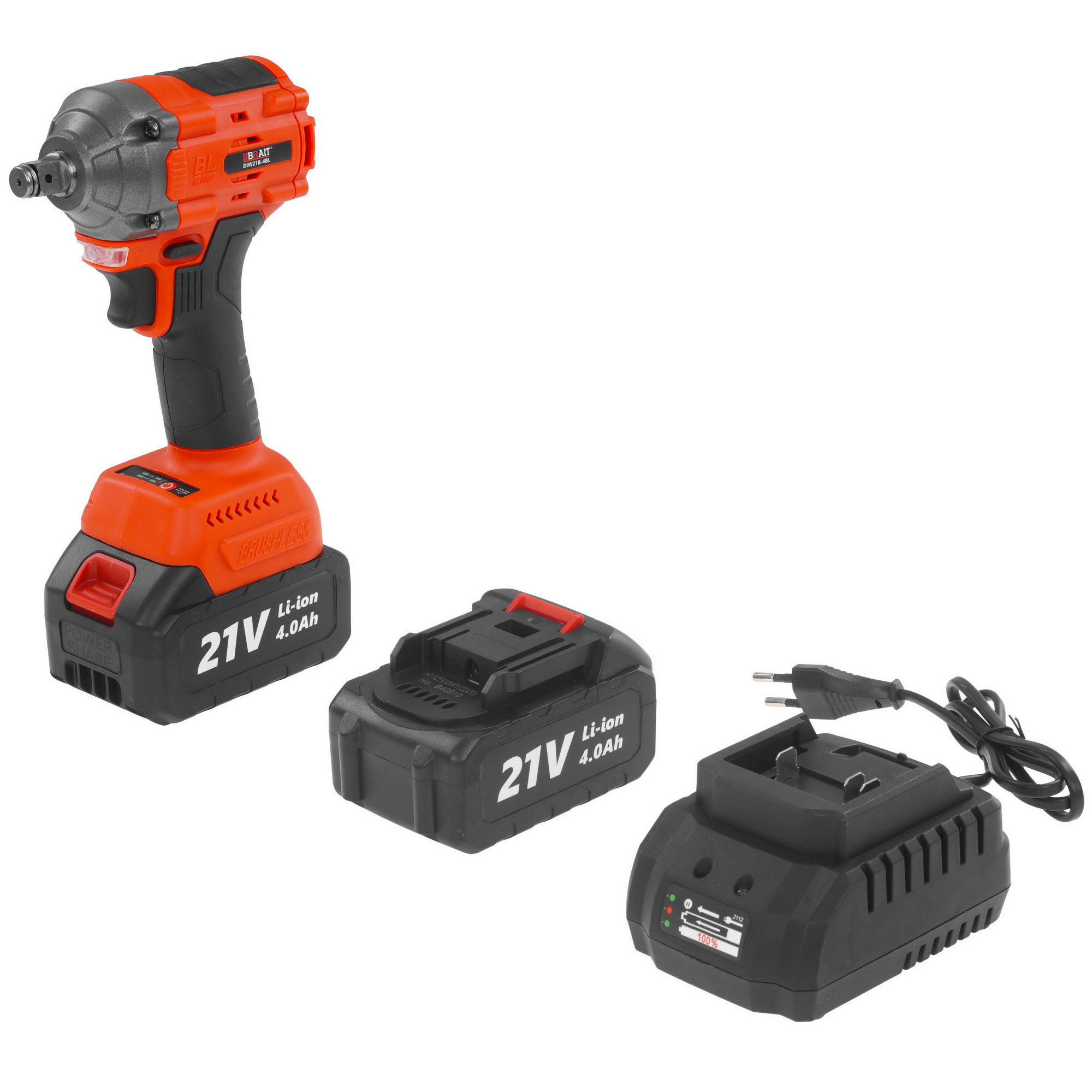 Гайковерт BRAIT DIW21B-4BL 9230645 STDN-0152065 - Вид №1