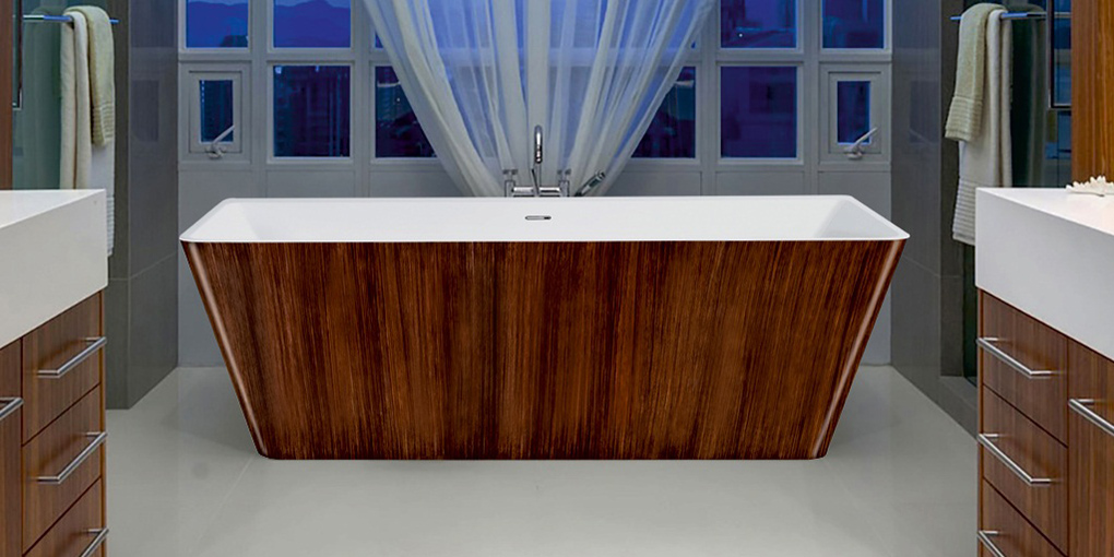 Ванна акриловая отдельностоящая Black Agate Lagard VELA lgd-vla-ba - Вид №1