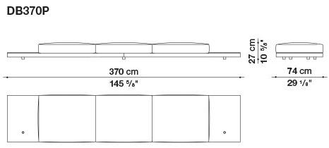 B&B Italia Кожаный диван Dock sun-id-1441060 - Вид №120