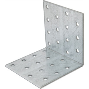 Уголок крепежный GAH Alberts для надежных соединений 80×80×80 мм 13619683