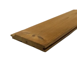 Имитация бруса сосна термо сорт норма бежевый 3000x140x19 мм 0.42 м²