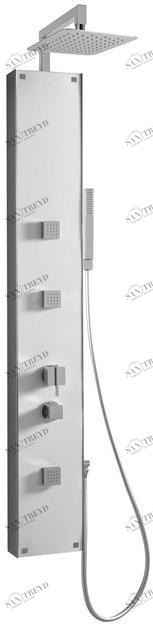 Acquabella Настенная душевая стойка из Акрона © и алюминия Show sun-id-1424433