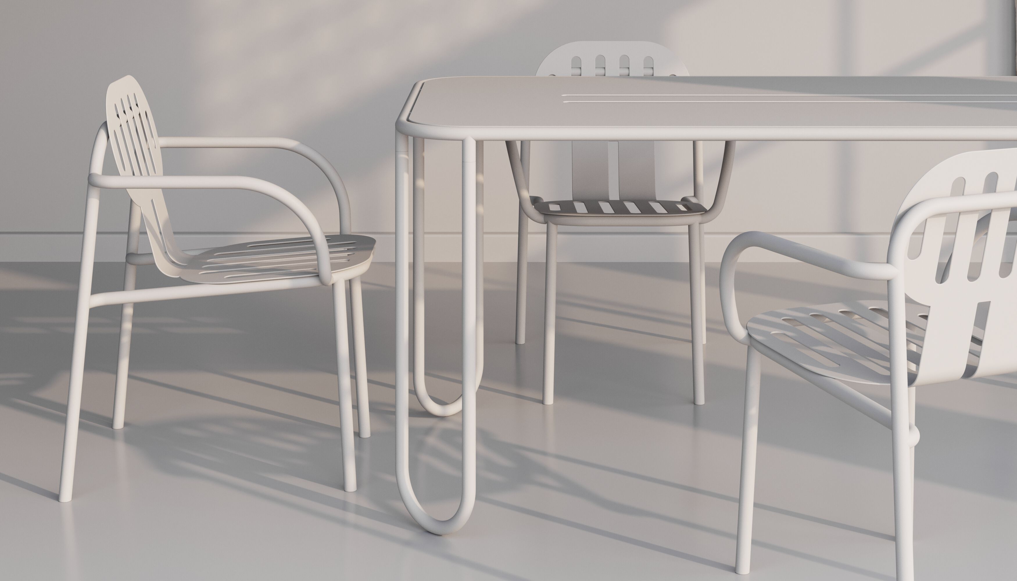 Алюминиевый штабелируемый садовый стул с порошковым покрытием Joyf пустыня ARCH-00080472 - Вид №8