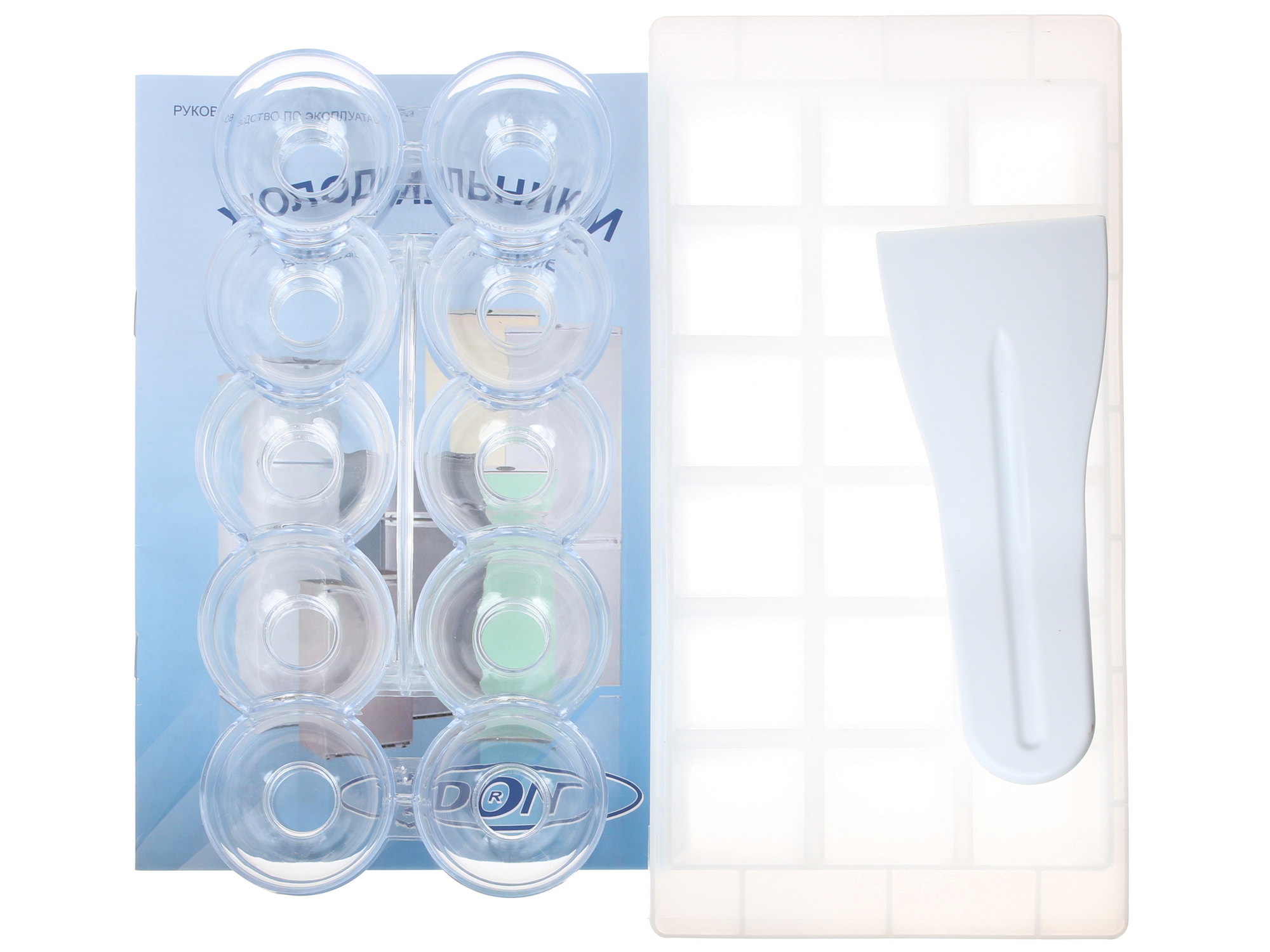 1229507 Холодильник с морозильником   DON R-297 S бежевый STDN-0009041 - Вид №10