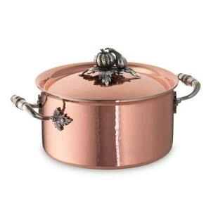 Кастрюля Opus Cupra OCA2012X, с крышкой, медь/нержавеющая сталь, Ø20 см, 3,5 л