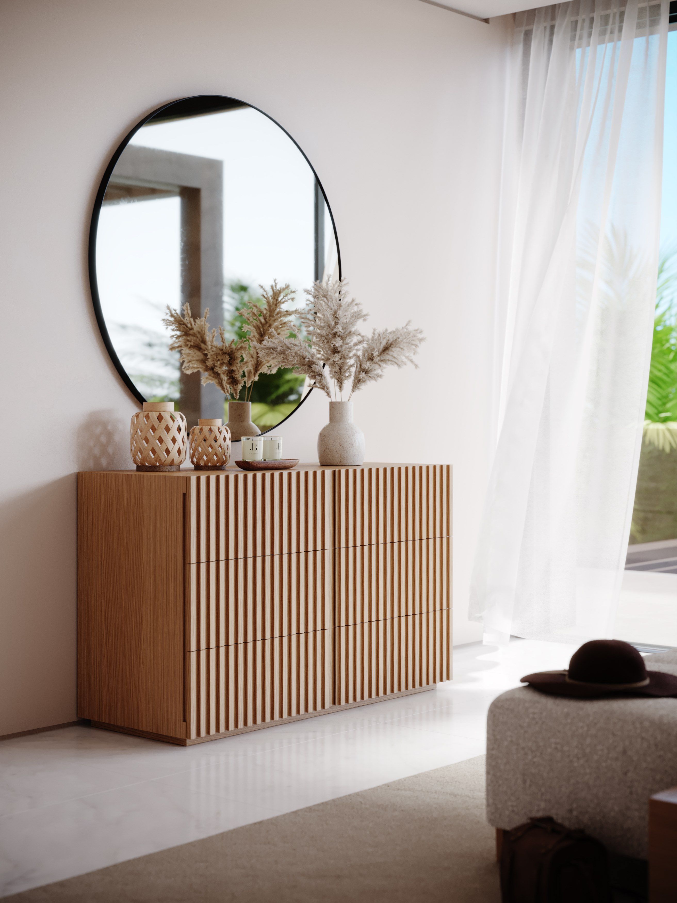 Настенное круглое зеркало Stylish Club Niagara ARCH-00096671 - Вид №3