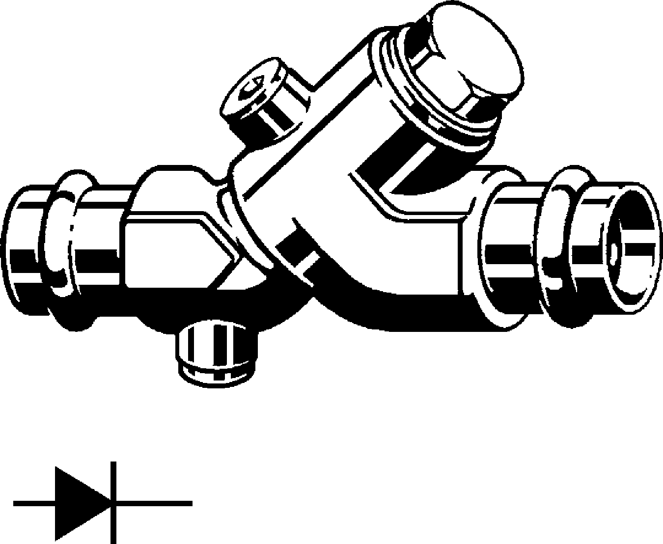 Viega Обратный клапан Easytop 2239.5 (570 286 *))  - Вид №1