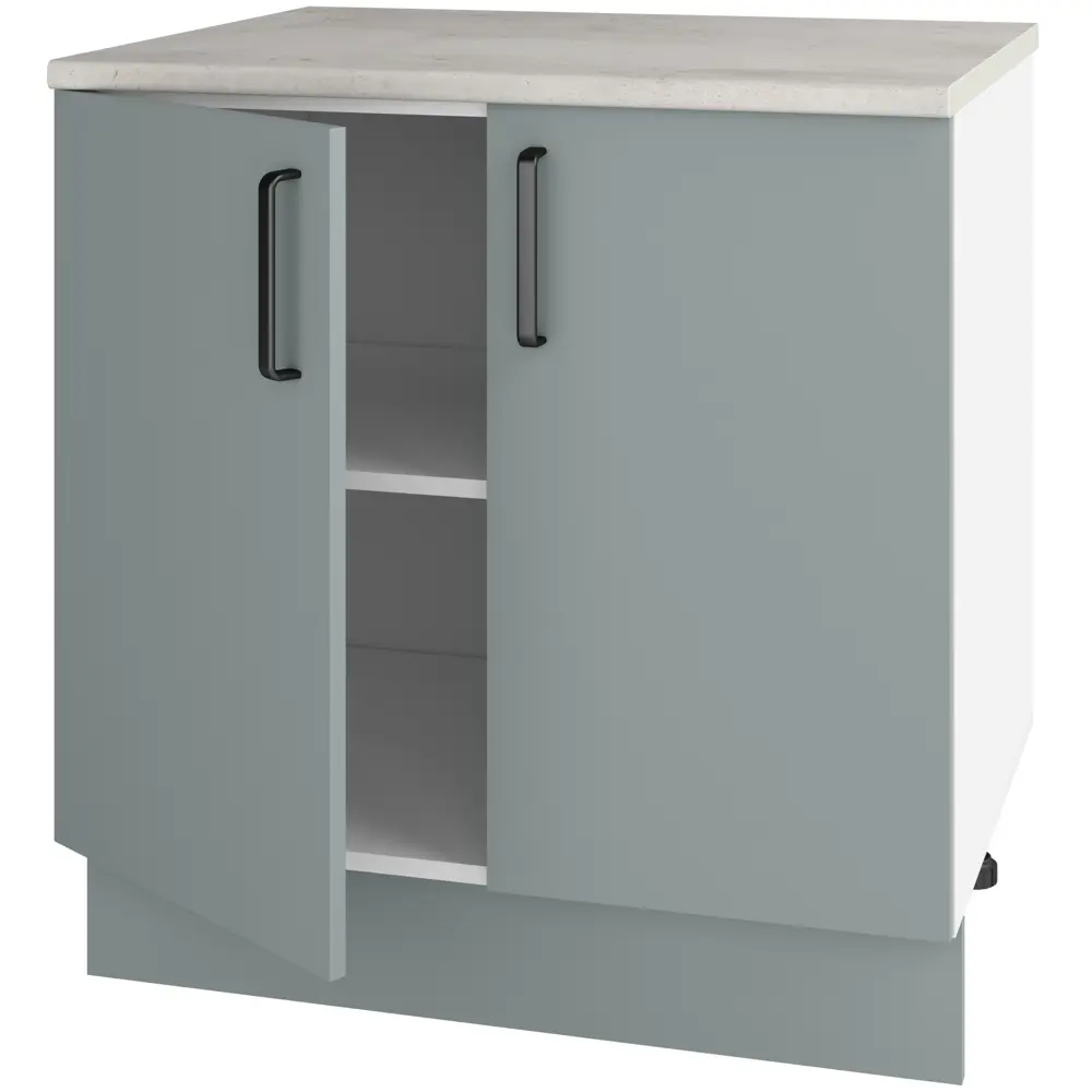 Шкаф напольный Santreyd Неман для кухни в зеленом цвете 86578424 STLM-0070193 - Вид №2