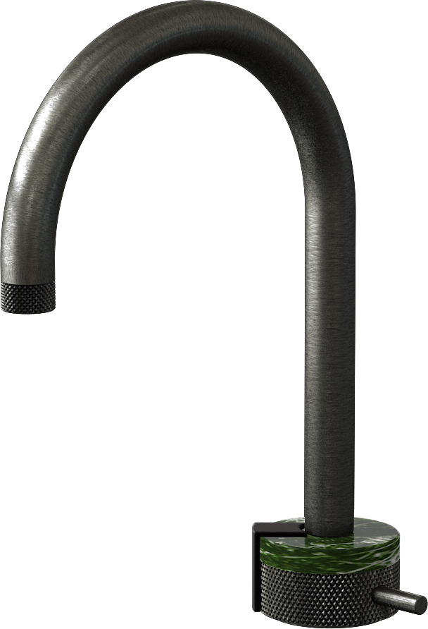 E-11502-R2MG-L2BK-BOX Однорычажный прогрессивный смеситель для раковины - излив 16см GRAFF MOD+