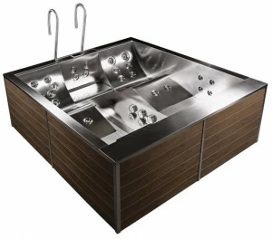 Gruppo Geromin Мини-бассейн из нержавеющей стали с гидромассажем Inoxline