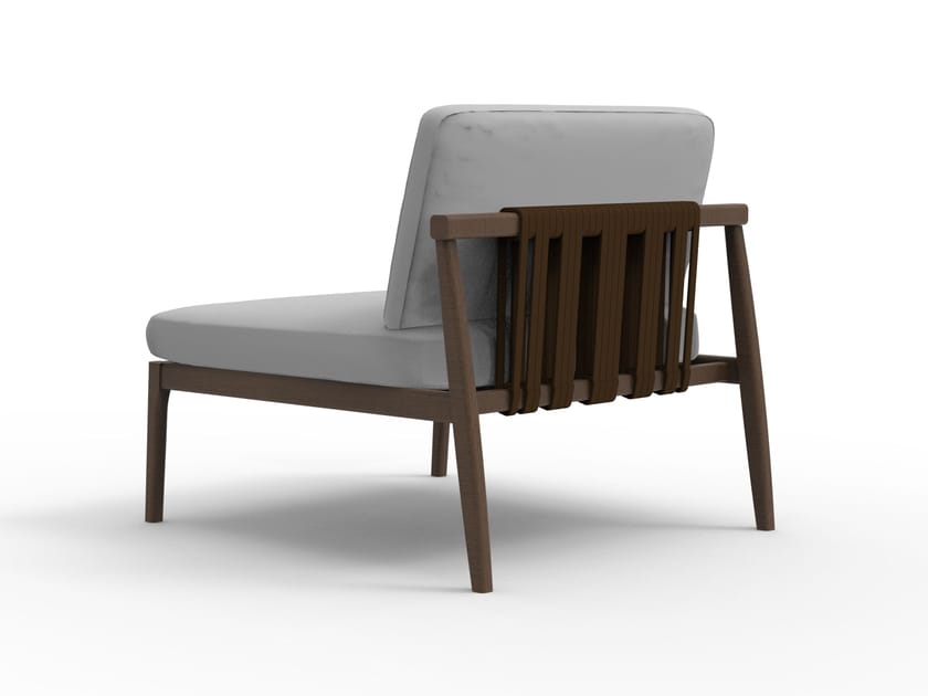 Одиночный модуль для садового дивана в iroko Rever Пантеллерия ARCH-00024056