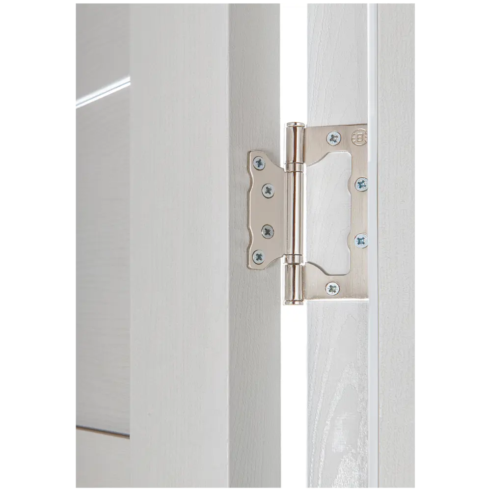 Дверь межкомнатная со стеклом Легда-29 60x200 см Hardflex серый с замком и петлями PORTIKA STLM-2060535 - Вид №4