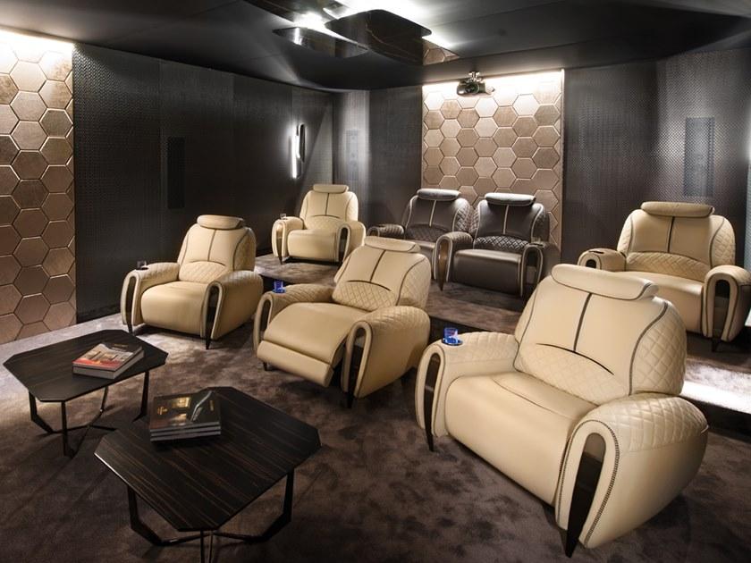 Tonino Lamborghini Casa Кожаное кресло для домашнего кинотеатра Yas sun-id-1514714 - Вид №5