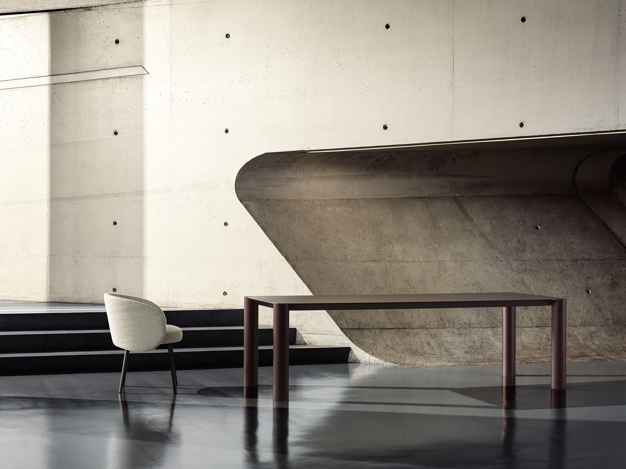 Деревянный прямоугольный стол Frigerio CYCLOP ARCH-00089284 - Вид №3