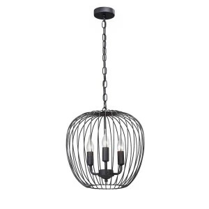 Подвесная люстра Vitaluce V4573-1/3 VITALUCE ДИЗАЙНЕРСКИЕ 328671 Черный