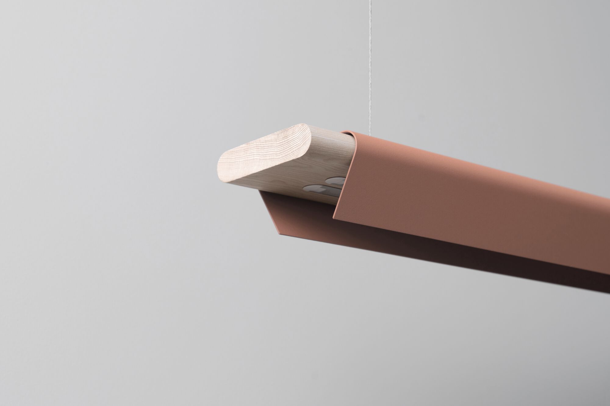 Подвесной светильник из дерева и стали +kouple SO ARCH-00057962 - Вид №5