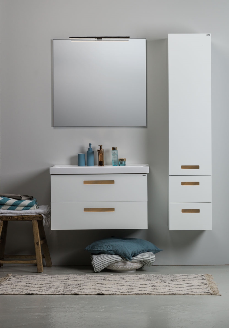 1258 Вставка Для Ручки Relounge High Cabinet Pink, Упаковка Из 3 Noro  Розовый  - Вид №1